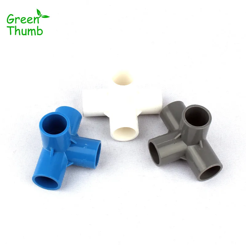2pcs Green Thumb Inner Diameter 20mm PVC Four-Way Connector Garden Irrigation Watering Tube Adapter Pipe Fittings
2pcs Green Thumb Inner Diameter 20mm PVC Four-Way Connector Garden Irrigation Watering Tube Adapter Pipe Fittings