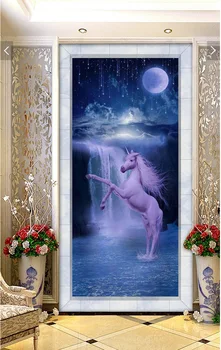 Custom photo 3d wallpaper Non-woven mural The moon falls unicorn porch Living room decoration painting 3d wall murals wallpaper
Custom photo 3d wallpaper Non-woven mural The moon falls unicorn porch Living room decoration painting 3d wall murals wallpaper
