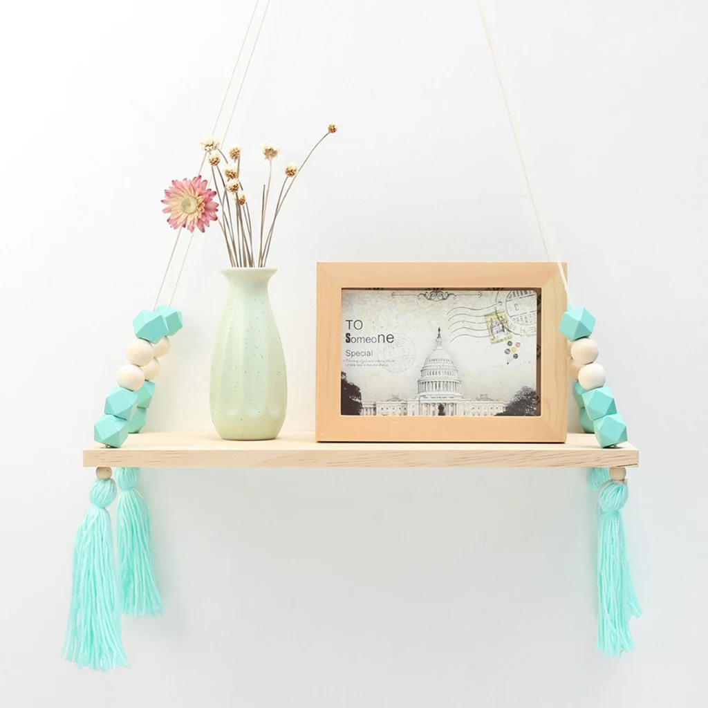 Wall Decorative Wood Frame Hanging Shelf Hanger Props For Kids Room Decor Wall Decorative Wood Frame Hanging Shelf Hanger Props For Kids Room Decor
