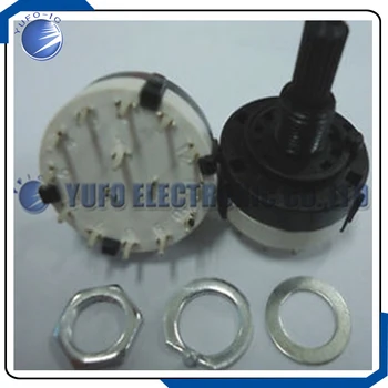 Free Shipping One Lot 100PCS One Pole 12 Position PCB Wiring ROTARY SWITCH 1P12T
Free Shipping One Lot 100PCS One Pole 12 Position PCB Wiring ROTARY SWITCH 1P12T