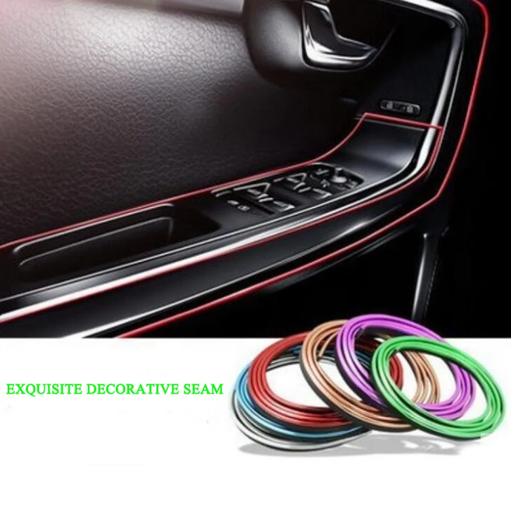 5M Sticker Car Styling Stickers On Cars Interior Trim Thread Brand Decoration Strip Auto Accessories Car-Styling
5M Sticker Car Styling Stickers On Cars Interior Trim Thread Brand Decoration Strip Auto Accessories Car-Styling