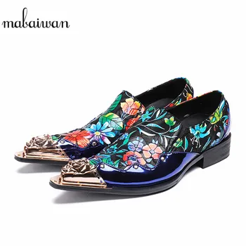 Mabaiwan New Men Indian Formal Slippers Metal Toe Dress Shoes Men's Luxurious Brand Party Slip On Wedding Loafers Footwear Flats
Mabaiwan New Men Indian Formal Slippers Metal Toe Dress Shoes Men's Luxurious Brand Party Slip On Wedding Loafers Footwear Flats