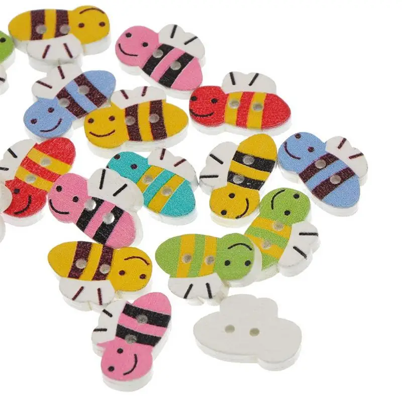 100pcs Creative Bee Shape Wooden Buttons Natural Wood DIY Apparel Sewing Decoration Wedding Decor Kids Scrapbooking A3
100pcs Creative Bee Shape Wooden Buttons Natural Wood DIY Apparel Sewing Decoration Wedding Decor Kids Scrapbooking A3