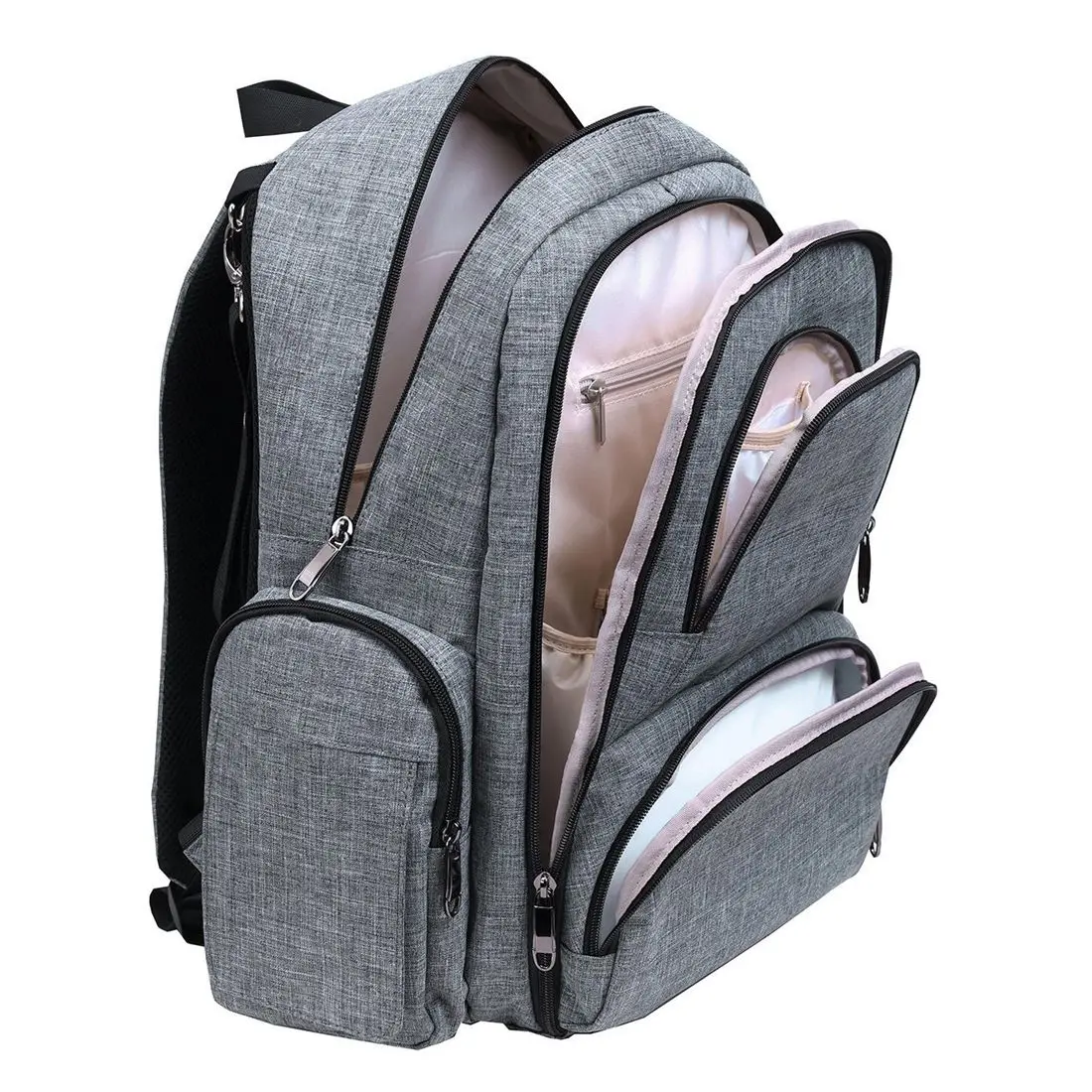 gray 3-Piece Baby Diaper Bag Mummy Bag Multi-functional Fashionable Pregnant Maternity Bag Trolley Hang Bag
gray 3-Piece Baby Diaper Bag Mummy Bag Multi-functional Fashionable Pregnant Maternity Bag Trolley Hang Bag