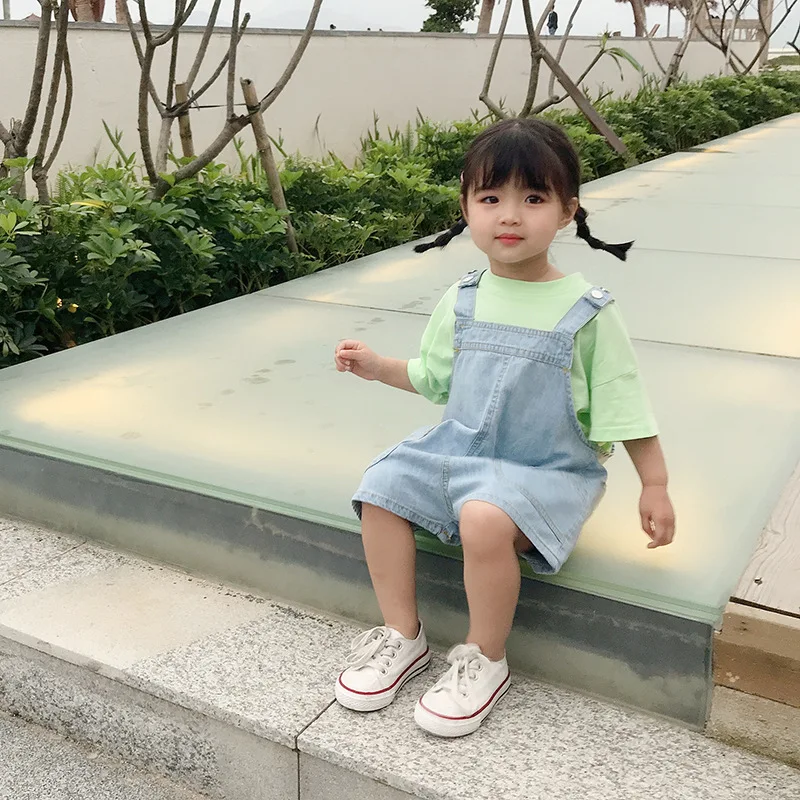Summer New Girl Loose Cowboy Strap Shorts Baby Children Denim Suspender Trousers Toddler Overall Jeans Little Kids Short Pants
Summer New Girl Loose Cowboy Strap Shorts Baby Children Denim Suspender Trousers Toddler Overall Jeans Little Kids Short Pants