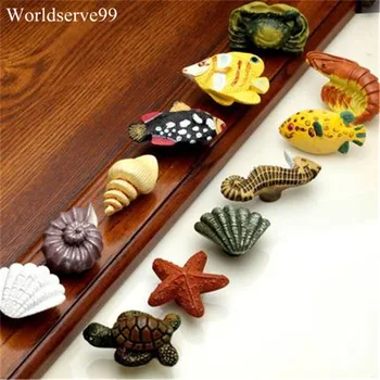 Ocean Series Turtle Shell Fish Resin Handle Knobs Furniture Cabinet Cupboard Wardrobe Drawer Door Knob Pulls Kids Room Decor
Ocean Series Turtle Shell Fish Resin Handle Knobs Furniture Cabinet Cupboard Wardrobe Drawer Door Knob Pulls Kids Room Decor
