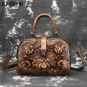 Genuine Cow Leather Original Small Women's Handbags Vintage Brush Color Famous Brand Single Shoulder Bag Quality Girl Tote Bags
Genuine Cow Leather Original Small Women's Handbags Vintage Brush Color Famous Brand Single Shoulder Bag Quality Girl Tote Bags