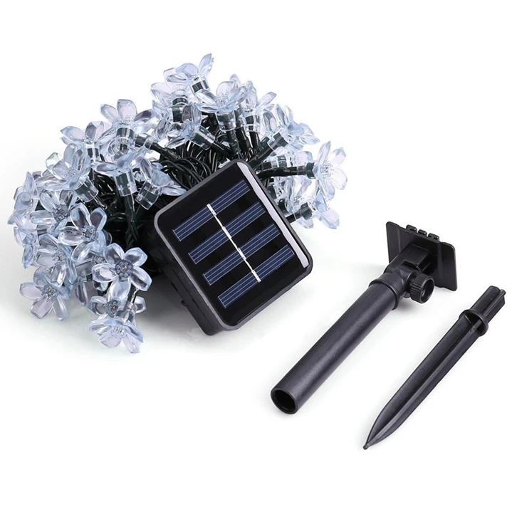Solar String Lights 21 ft 50 LED Blossom Flower Christmas Lights Flower Garden Blossom Light For Home Wedding Party Decoration Solar String Lights 21 ft 50 LED Blossom Flower Christmas Lights Flower Garden Blossom Light For Home Wedding Party Decoration