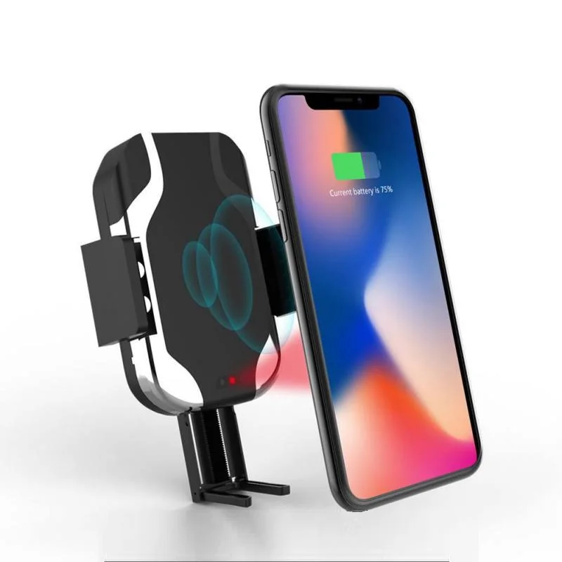 Wireless Car Charger Phone Holder Bracket Infrared Touch Sensor Auto Mount with QC3.0 Quick Charge Adapter for Samsung Apple
Wireless Car Charger Phone Holder Bracket Infrared Touch Sensor Auto Mount with QC3.0 Quick Charge Adapter for Samsung Apple