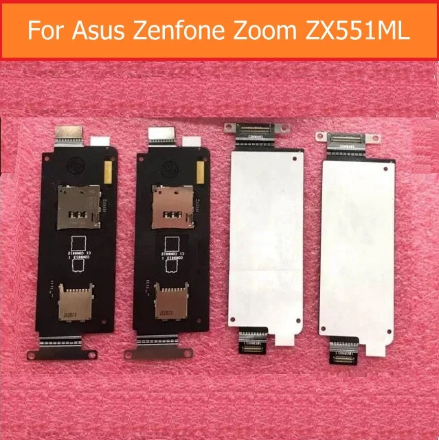 Держатель гнезда для Sim-карты, гибкий кабель для Asus zenfone Zoom ZX551ML ZX550ML 5,5 "слот для Sim-карты, лоток, запасные части
Держатель гнезда для Sim-карты, гибкий кабель для Asus zenfone Zoom ZX551ML ZX550ML 5,5 "слот для Sim-карты, лоток, запасные части