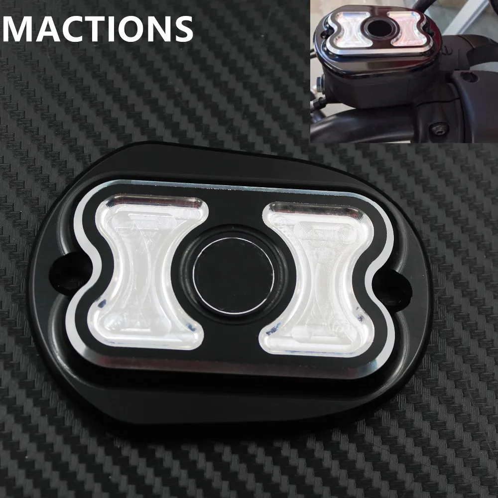 Motorcycle Aluminium Front Brake Reservoir Master Cylinder Cover Black For Harley Sportster XL 883N Iron 1200V 2009-2014 XL
Motorcycle Aluminium Front Brake Reservoir Master Cylinder Cover Black For Harley Sportster XL 883N Iron 1200V 2009-2014 XL