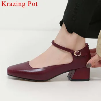 2019 hot salling chunky med heels buckle strap classic square toe vintage preppy style exclusive design beauty girls pumps L9f3
2019 hot salling chunky med heels buckle strap classic square toe vintage preppy style exclusive design beauty girls pumps L9f3