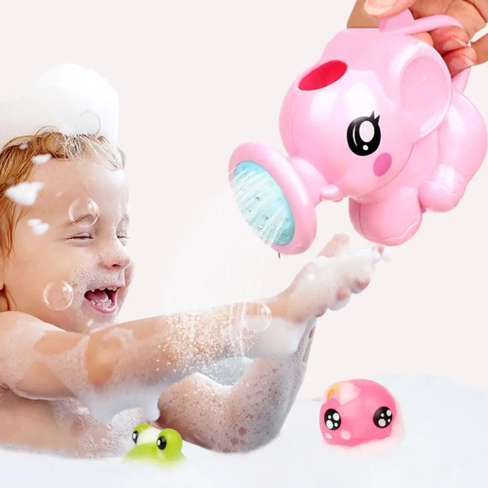 Cute Elephant Watering Can Baby Bathing Parent-children Interaction Bathroom Toy ABS kids Water Beach Toys
Cute Elephant Watering Can Baby Bathing Parent-children Interaction Bathroom Toy ABS kids Water Beach Toys