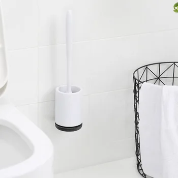 Convenient Toilet Brush with Holder Soft Silicone Brush with Quick Drying Holder Set For Bathroom Hogard MA20
Convenient Toilet Brush with Holder Soft Silicone Brush with Quick Drying Holder Set For Bathroom Hogard MA20