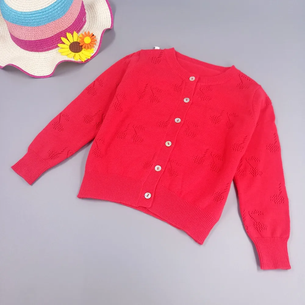 Kis Girls Sweater Cardigans 100% Cotton Spring Autumn Long Sleeves Hollowout Children Knitted Sweaters Girls Clothing
Kis Girls Sweater Cardigans 100% Cotton Spring Autumn Long Sleeves Hollowout Children Knitted Sweaters Girls Clothing