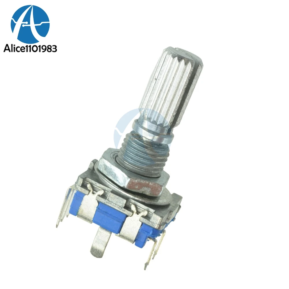 5pcs EC11 Rotary Encoder Switch Audio Digital Potentiometer with Switch Handle 20mm EC11 Switch
5pcs EC11 Rotary Encoder Switch Audio Digital Potentiometer with Switch Handle 20mm EC11 Switch