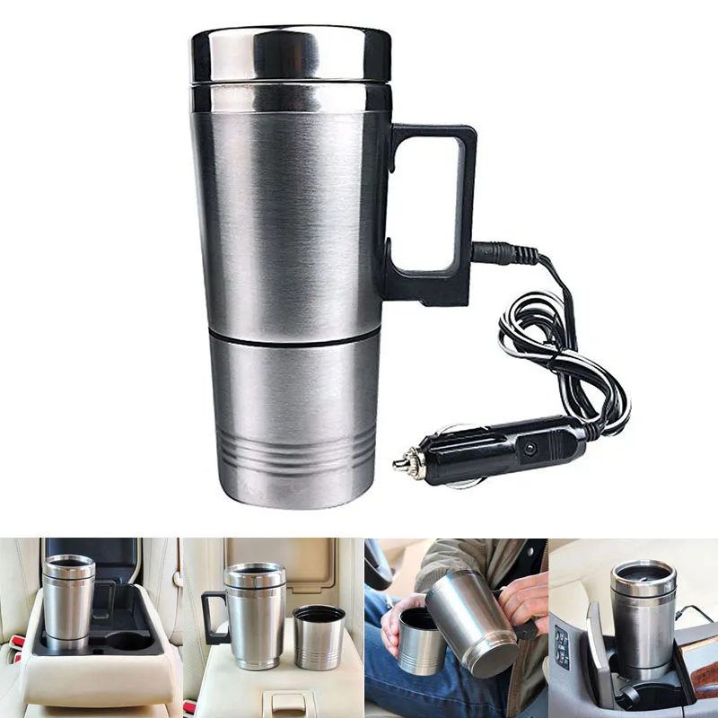 Water Heater Mug Car Electric Kettle Heated Stainless Steel Car Cigarette Lighter Heating Cup LXY9 OC23
Water Heater Mug Car Electric Kettle Heated Stainless Steel Car Cigarette Lighter Heating Cup LXY9 OC23