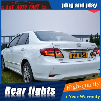 Car Styling LED Tail Lamp for Toyota Corolla Taillight assemnly 2011-2013 for Corolla Rear Light DRL+Turn Signal light with 4pcs
Car Styling LED Tail Lamp for Toyota Corolla Taillight assemnly 2011-2013 for Corolla Rear Light DRL+Turn Signal light with 4pcs