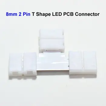 150pcs 3528 LED Strip Light 8mm 2 Pin T Shape 3528 LED Strip PCB Connector Adapter Wholesale
150pcs 3528 LED Strip Light 8mm 2 Pin T Shape 3528 LED Strip PCB Connector Adapter Wholesale