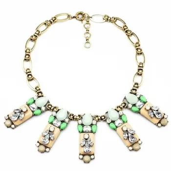 Vintage Flower Resin Crystal Chokers Design Necklace Charm Jewelry Factory Wholesale
Vintage Flower Resin Crystal Chokers Design Necklace Charm Jewelry Factory Wholesale