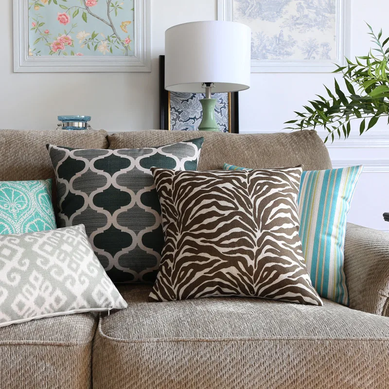 Decorative throw pillow cover brown color geometric seat waist cushion cover for sofa home housse coussin 45x45cm
Decorative throw pillow cover brown color geometric seat waist cushion cover for sofa home housse coussin 45x45cm