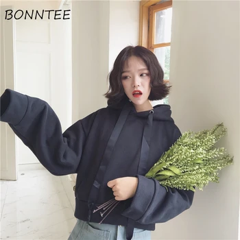 Hoodies Women Plus Velvet Thicker Harajuku Cute Drawstring BF Loose Hooded Solid Pullover Korean Style Womens Chic Sweet Fashion
Hoodies Women Plus Velvet Thicker Harajuku Cute Drawstring BF Loose Hooded Solid Pullover Korean Style Womens Chic Sweet Fashion