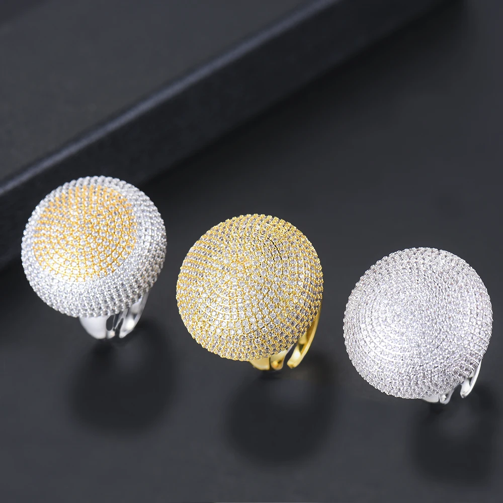 Dubai Indian African women Engagement Ring Wedding Ring anillos mujer Full AAA Cubic Zirconia Fingers Jewelry Noble Symbol
Dubai Indian African women Engagement Ring Wedding Ring anillos mujer Full AAA Cubic Zirconia Fingers Jewelry Noble Symbol