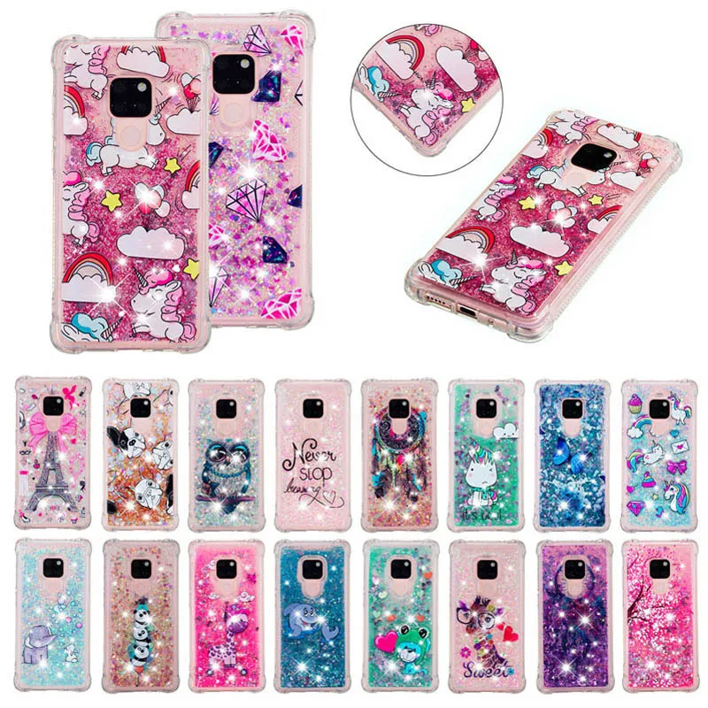 Antiknock Anti-drop Unicorn Glitter Case Liquid Sand Quicksand Soft TPU Silicone Phone Cover Skin Shell Coque for Huawei Mate 20
Antiknock Anti-drop Unicorn Glitter Case Liquid Sand Quicksand Soft TPU Silicone Phone Cover Skin Shell Coque for Huawei Mate 20