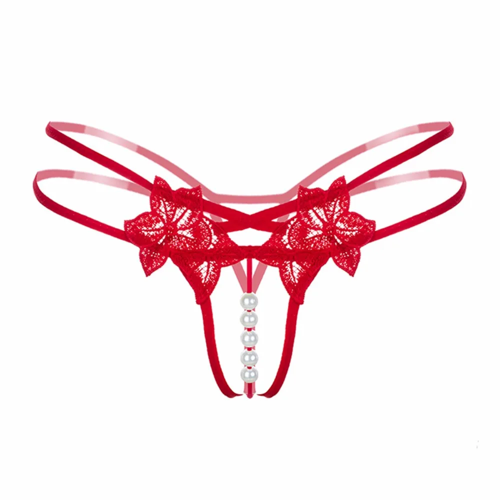 Women Lace G String Massage Pearl Sexy Thong Transparent Panties Ladies Lingerie Temptation Underwear
Women Lace G String Massage Pearl Sexy Thong Transparent Panties Ladies Lingerie Temptation Underwear