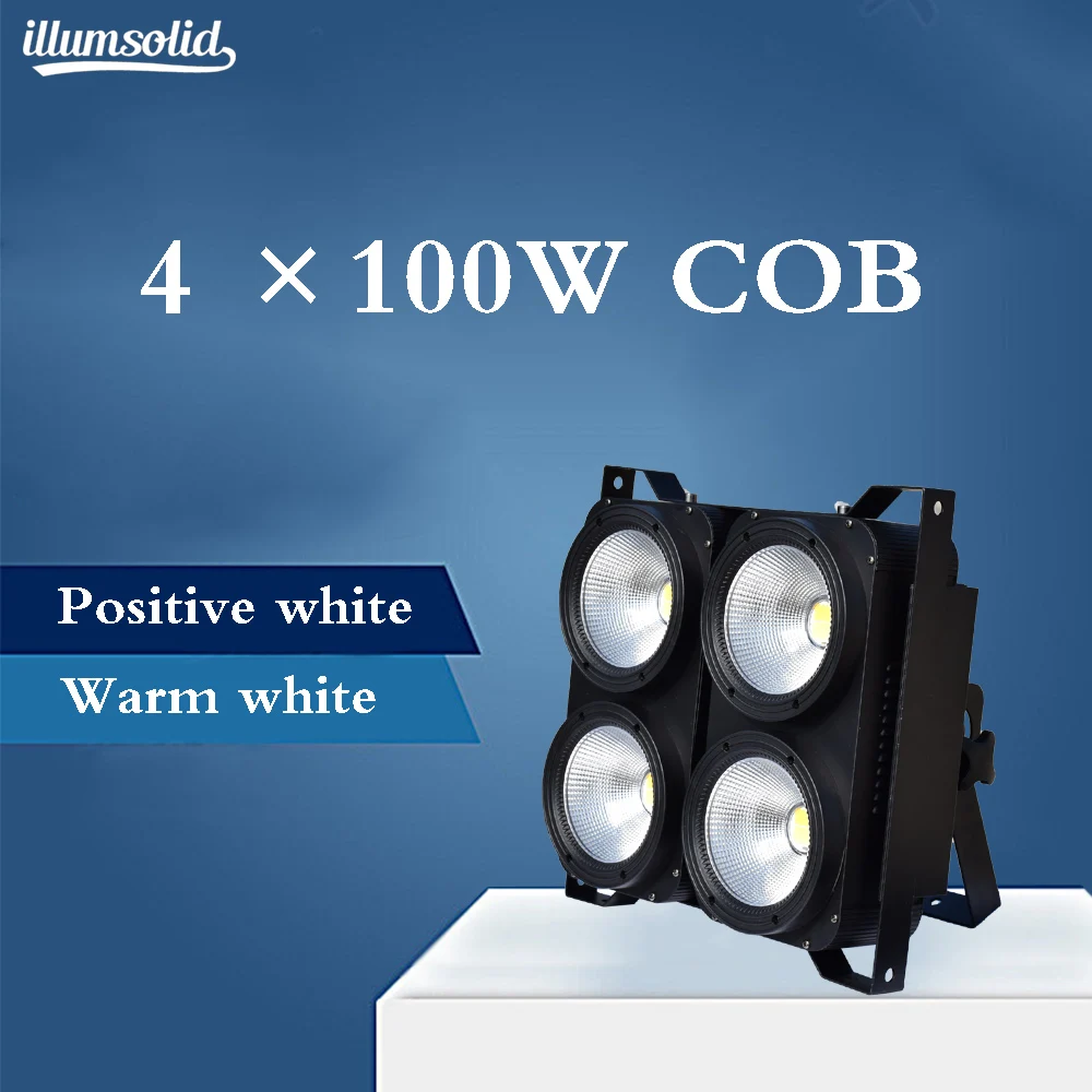 4eyes stage light led rgbw dmx 4x100w cob Positive white/Warm white DMX Stage Lighting | Лампы и освещение