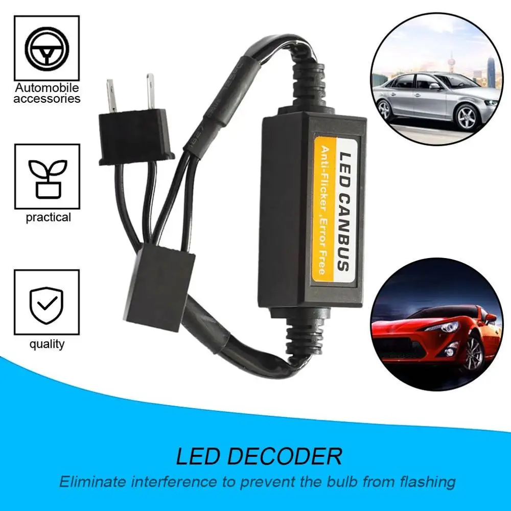 9-36V H7 LED Decoder Anti Flicker Car Headlight Adapter Error Free LED Canbus Headlight Decoder Canceller Car Supplies
9-36V H7 LED Decoder Anti Flicker Car Headlight Adapter Error Free LED Canbus Headlight Decoder Canceller Car Supplies