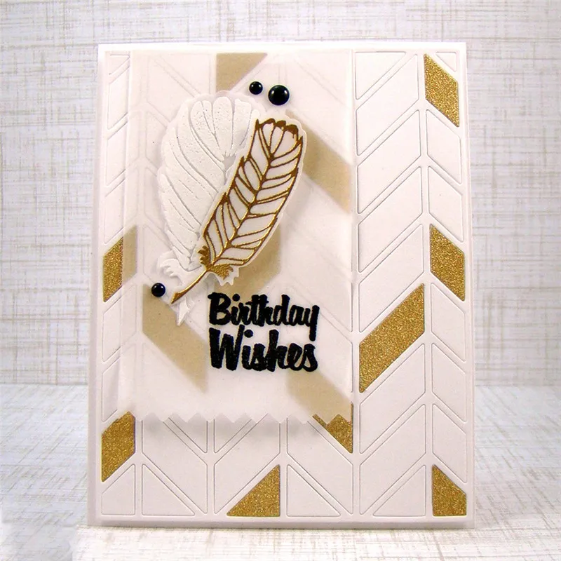 InLoveArts Feather Metal Cutting Dies for Scrapbooking DIY Paper Cards Photo Album Decorative Embossing Craft Dies New Arrivals
InLoveArts Feather Metal Cutting Dies for Scrapbooking DIY Paper Cards Photo Album Decorative Embossing Craft Dies New Arrivals
