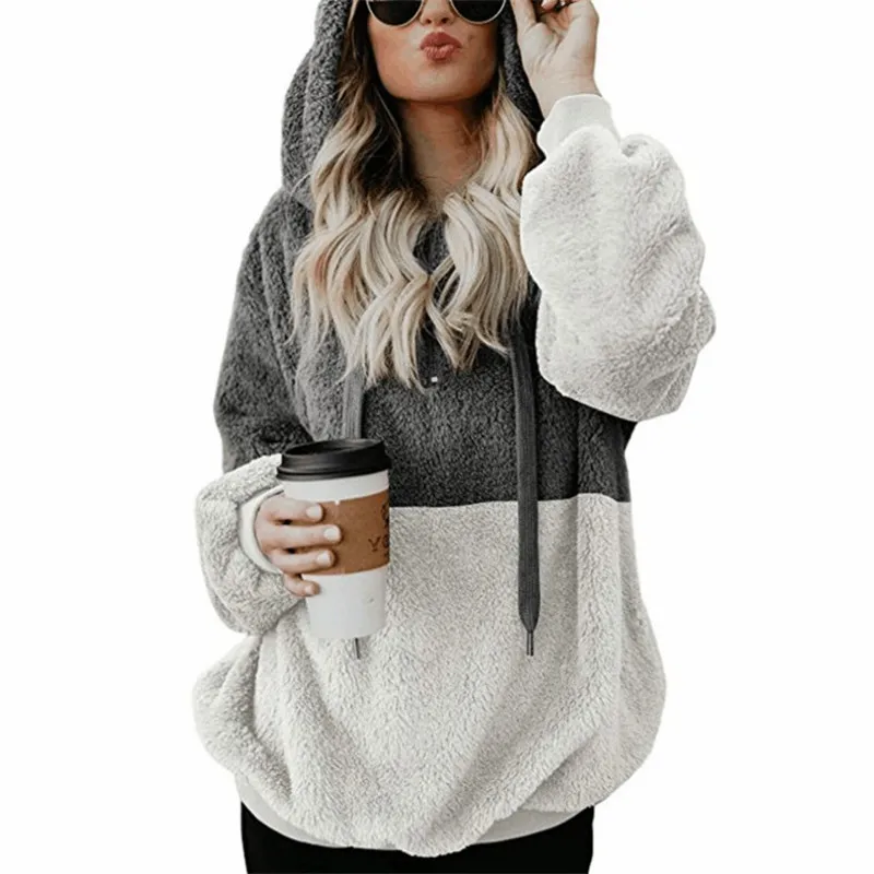 2018 Winter New Womens Flannel Pullover Ladies Top Zipper Jacket Women Coat Large Size Women's Casual Clothing Russian Hot Mujer
2018 Winter New Womens Flannel Pullover Ladies Top Zipper Jacket Women Coat Large Size Women's Casual Clothing Russian Hot Mujer