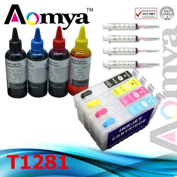 T1281 Ink Cartridge Refill Full Ink Kit For Epson S22 SX125 SX130 SX230 SX235W SX420W SX425W SX435W SX438W SX440W SX445W SX445WE
T1281 Ink Cartridge Refill Full Ink Kit For Epson S22 SX125 SX130 SX230 SX235W SX420W SX425W SX435W SX438W SX440W SX445W SX445WE