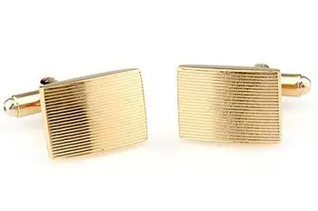 10pairs/lot Classic Golden Rectangle Cufflinks Cuff Links Shirt Cuff Button Men's Jewelry Accessory Fashion Gift Wedding/Party 
10pairs/lot Classic Golden Rectangle Cufflinks Cuff Links Shirt Cuff Button Men's Jewelry Accessory Fashion Gift Wedding/Party