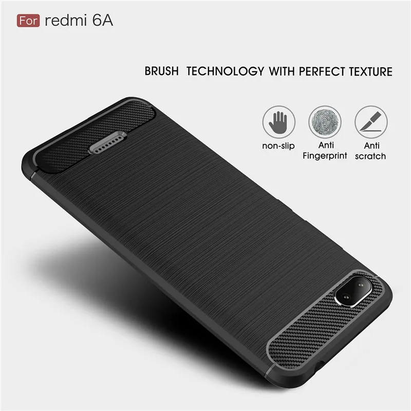 For Xiaomi Redmi Note 5 / Note 5 pro Business Brushed Carbon Fiber Silicone Cover For Redmi 6 6A 5 5A Shockproof Armor Coque
For Xiaomi Redmi Note 5 / Note 5 pro Business Brushed Carbon Fiber Silicone Cover For Redmi 6 6A 5 5A Shockproof Armor Coque
