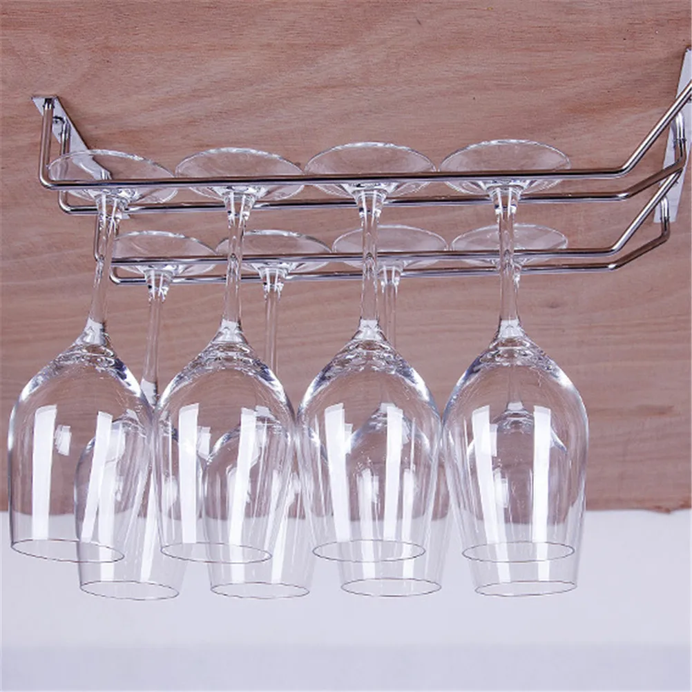 Under Cabinet Kitchen Stainless Steel Wine Glass Holder Wine cup Hanging Drinking Stemware Rack Under Cabinet Storage Organizer
Under Cabinet Kitchen Stainless Steel Wine Glass Holder Wine cup Hanging Drinking Stemware Rack Under Cabinet Storage Organizer