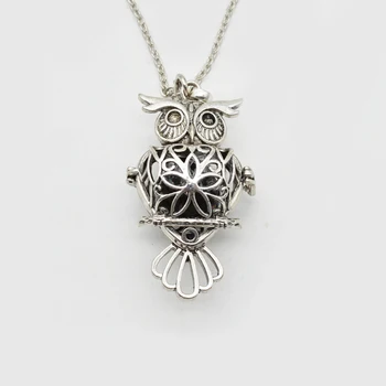 5pcs Antique Silver Bird Lockets Pendant Essential Oil Diffuser Necklace Aromatherapy Jewelry For Women Gift XSH-243
5pcs Antique Silver Bird Lockets Pendant Essential Oil Diffuser Necklace Aromatherapy Jewelry For Women Gift XSH-243