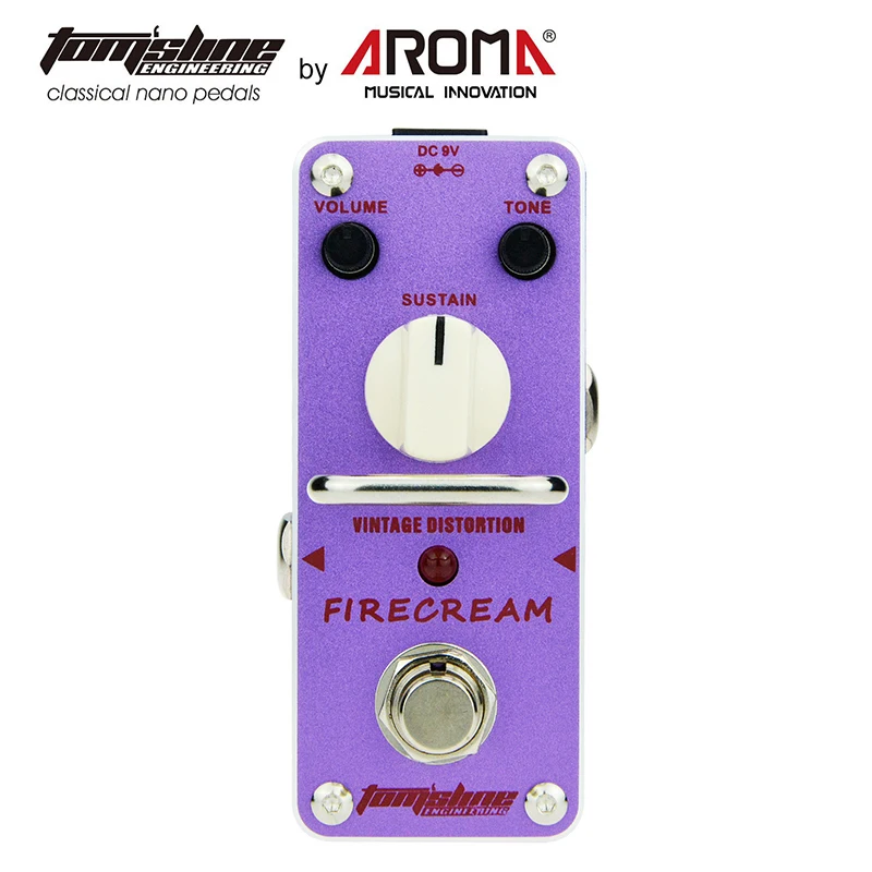 Vintage Distortion Pedal Guitar Effect Firecream Based On The 1st Version EH Big Muff Pedal Rich and Creamy Fuzz Tone
Vintage Distortion Pedal Guitar Effect Firecream Based On The 1st Version EH Big Muff Pedal Rich and Creamy Fuzz Tone