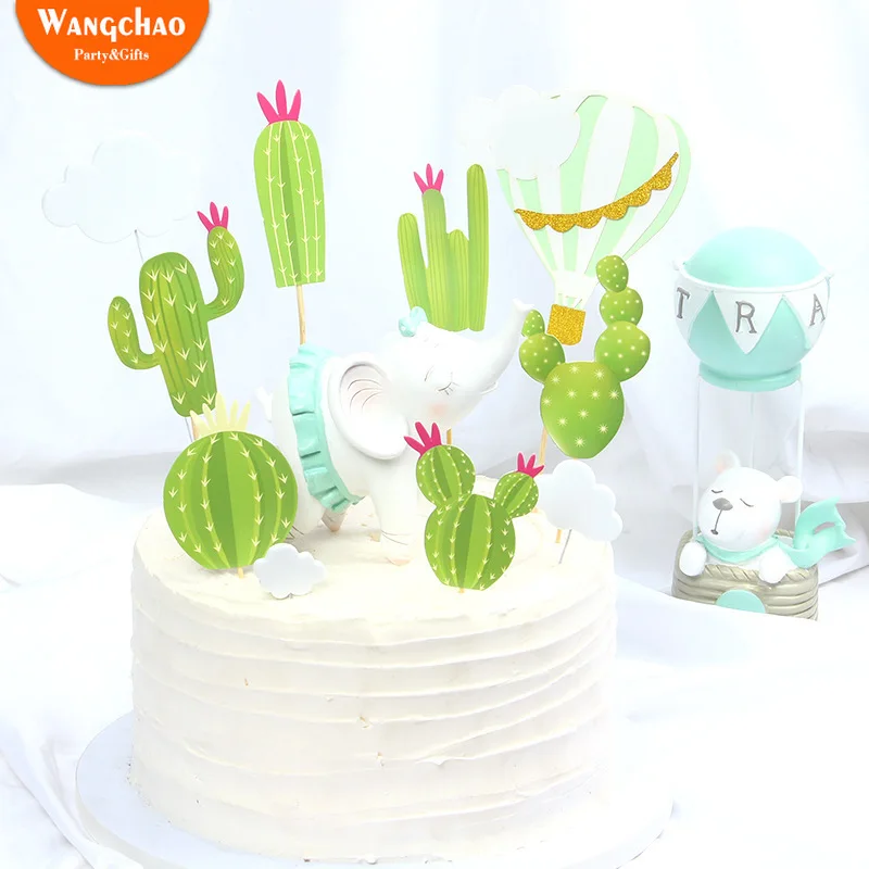 Cactus Fairy Cake Decoration Party Children's Day Cake Topper Happy Birthday Cake Decorating Safari Theme Party Supplies
Cactus Fairy Cake Decoration Party Children's Day Cake Topper Happy Birthday Cake Decorating Safari Theme Party Supplies