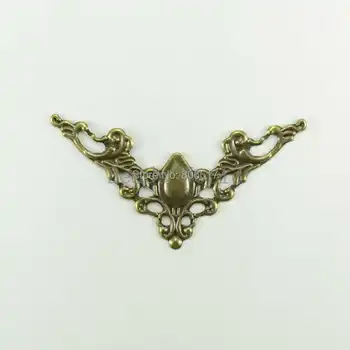50 Bronze Tone Carving Book Scrapbooking Album Folders Decorative Corner Collar Corner 41x41mm(W03685 X 1)
50 Bronze Tone Carving Book Scrapbooking Album Folders Decorative Corner Collar Corner 41x41mm(W03685 X 1)