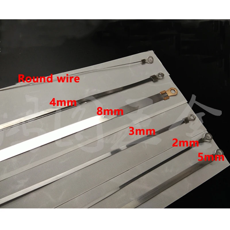 10pcs 200/300/400mm Impulse Sealer Heat Wire Element Strip Sealing Machine Heating wire heater element
10pcs 200/300/400mm Impulse Sealer Heat Wire Element Strip Sealing Machine Heating wire heater element