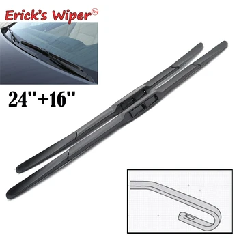 Erick's Wiper Front Hybrid Wiper Blades For Hyundai IX35 2010 - 2015 Windshield Windscreen Front Window 24"+16"
Erick's Wiper Front Hybrid Wiper Blades For Hyundai IX35 2010 - 2015 Windshield Windscreen Front Window 24"+16"