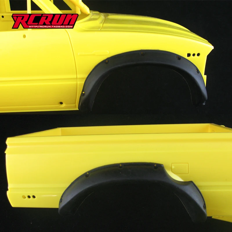 1/10 весы RC Rock Cralwer hilux tiiya tf2 резиновое колесо брызговика для бровей расширенное