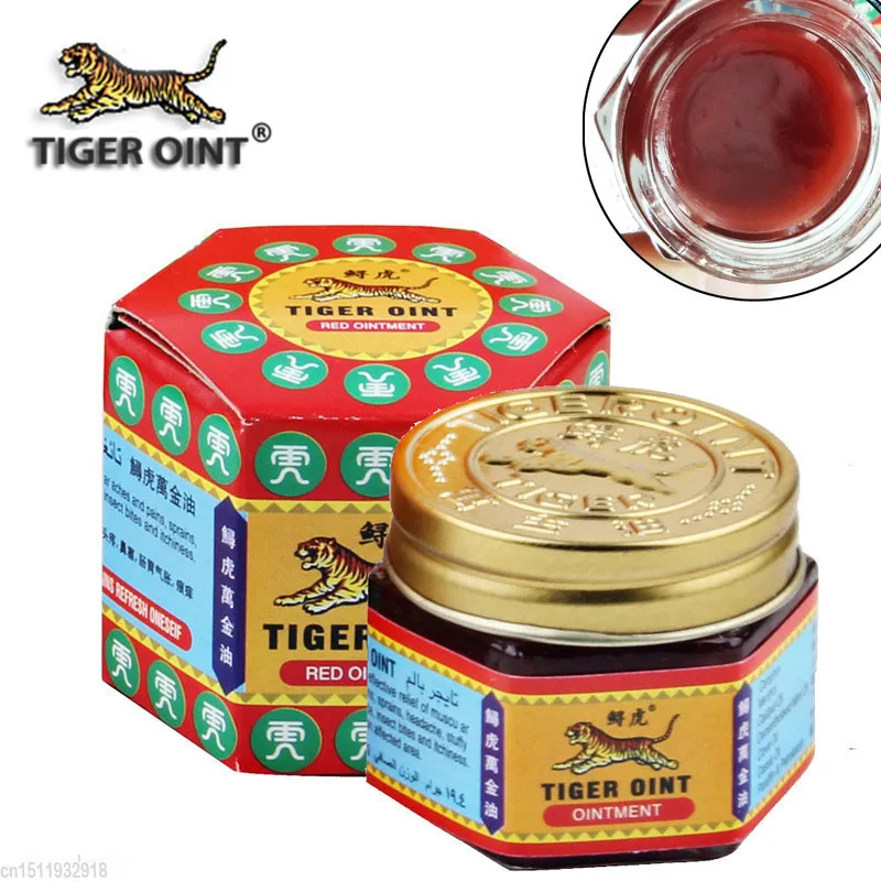 100% Original Red Tiger Balm Ointment Thailand Painkiller Ointment Muscle Pain Relief Ointment Soothe itch 19.5g
100% Original Red Tiger Balm Ointment Thailand Painkiller Ointment Muscle Pain Relief Ointment Soothe itch 19.5g