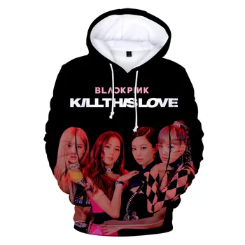 Korean KPOP Girl Group BLACKPINK Kill This Love Album ROSE LISA JISOO JENNIE 3D Print Women Hoodies Sweatshirts Couple Clothes
Korean KPOP Girl Group BLACKPINK Kill This Love Album ROSE LISA JISOO JENNIE 3D Print Women Hoodies Sweatshirts Couple Clothes