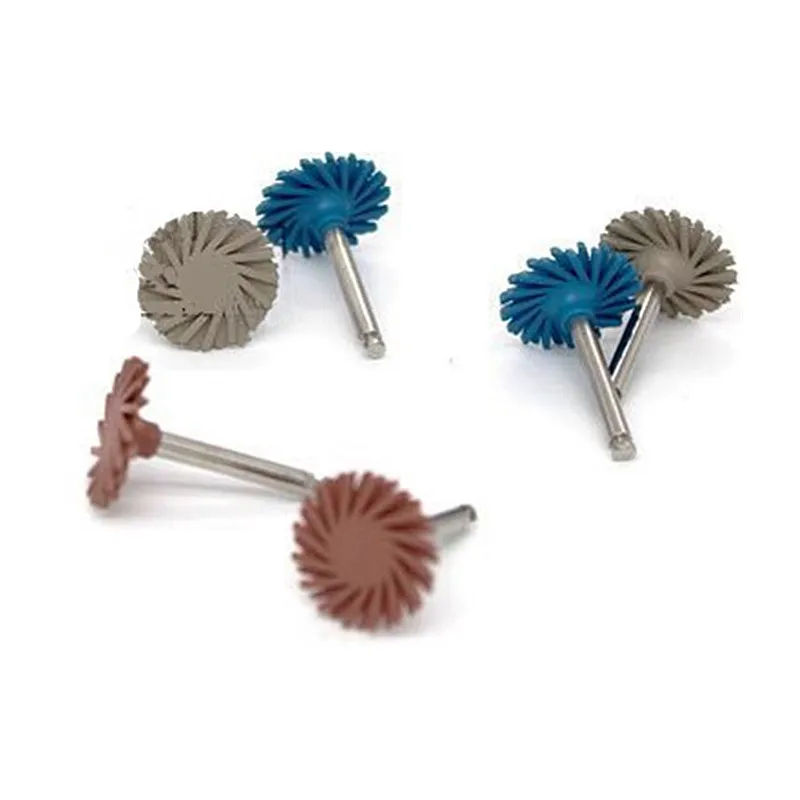 6pcs/set Dental Composite resin Polishing Disc Kit Spiral Flex Brush Burs 3 colors mixed
6pcs/set Dental Composite resin Polishing Disc Kit Spiral Flex Brush Burs 3 colors mixed