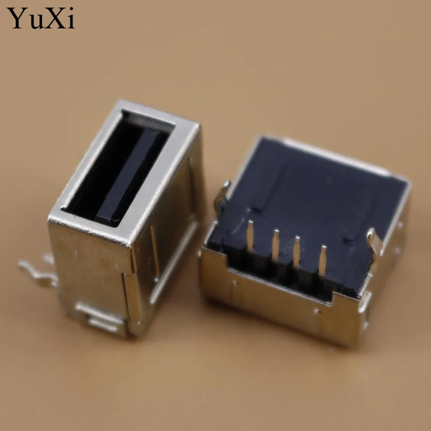 YuXi G57 USB 2.0 4Pin A Type Female Socket Connector Black Back 90 degree Pin Data Transmission Charging Sell At A Loss USA
YuXi G57 USB 2.0 4Pin A Type Female Socket Connector Black Back 90 degree Pin Data Transmission Charging Sell At A Loss USA