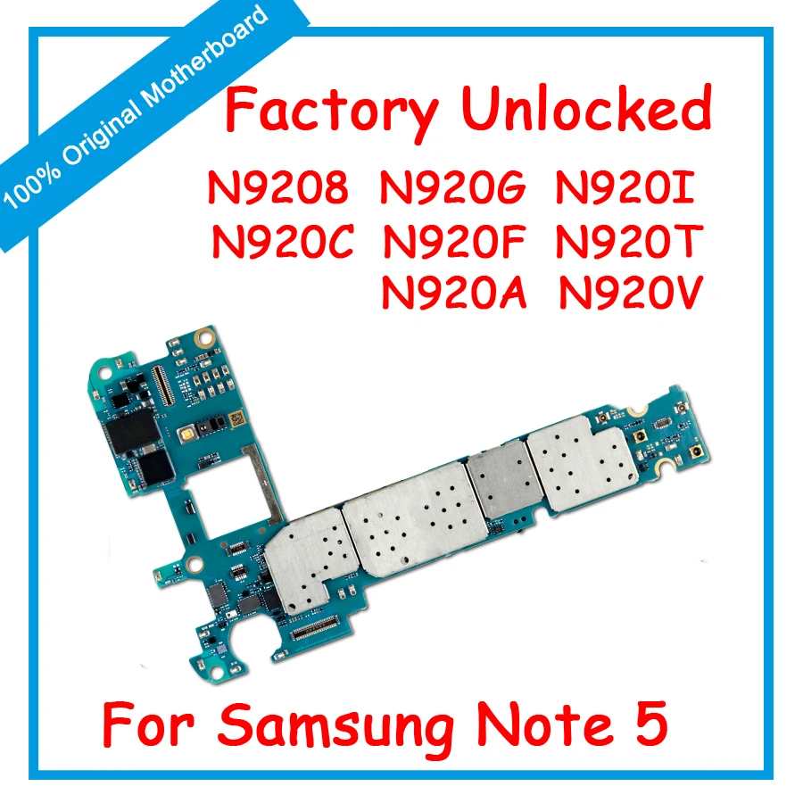 Motherboard For Samsung Note 5 N9208 N920G N920I N920C N920F N920T N920A N920V Unlocked Mainboard With Full Chips
Motherboard For Samsung Note 5 N9208 N920G N920I N920C N920F N920T N920A N920V Unlocked Mainboard With Full Chips