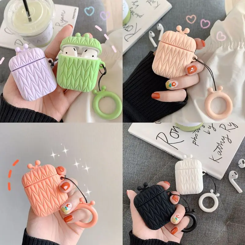 New Protective Cover Cartoon Luggage Dust Guard For AirPods Wireless Headphones Case Silicone Soft Pouch Bags High Quality
New Protective Cover Cartoon Luggage Dust Guard For AirPods Wireless Headphones Case Silicone Soft Pouch Bags High Quality